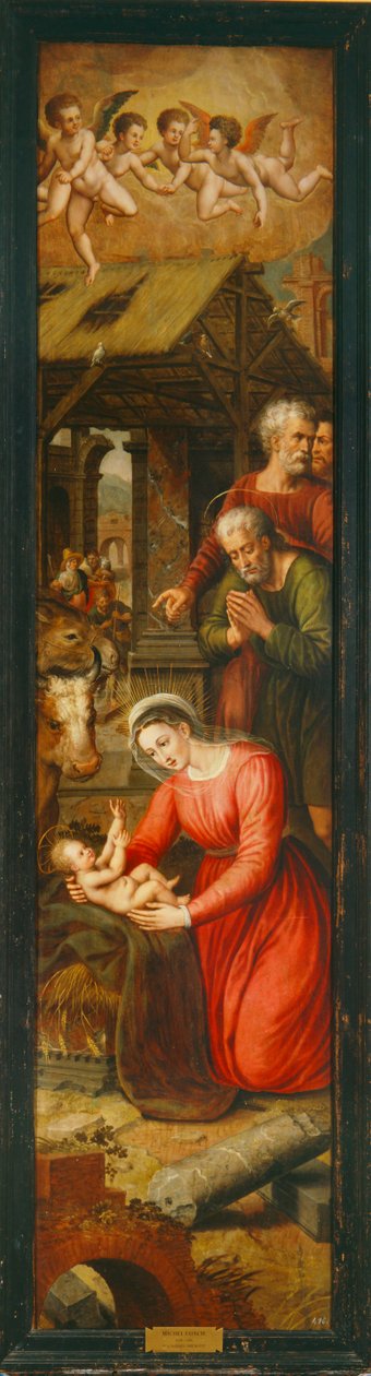 Nativity by Michiel I Coxie or Coxcie