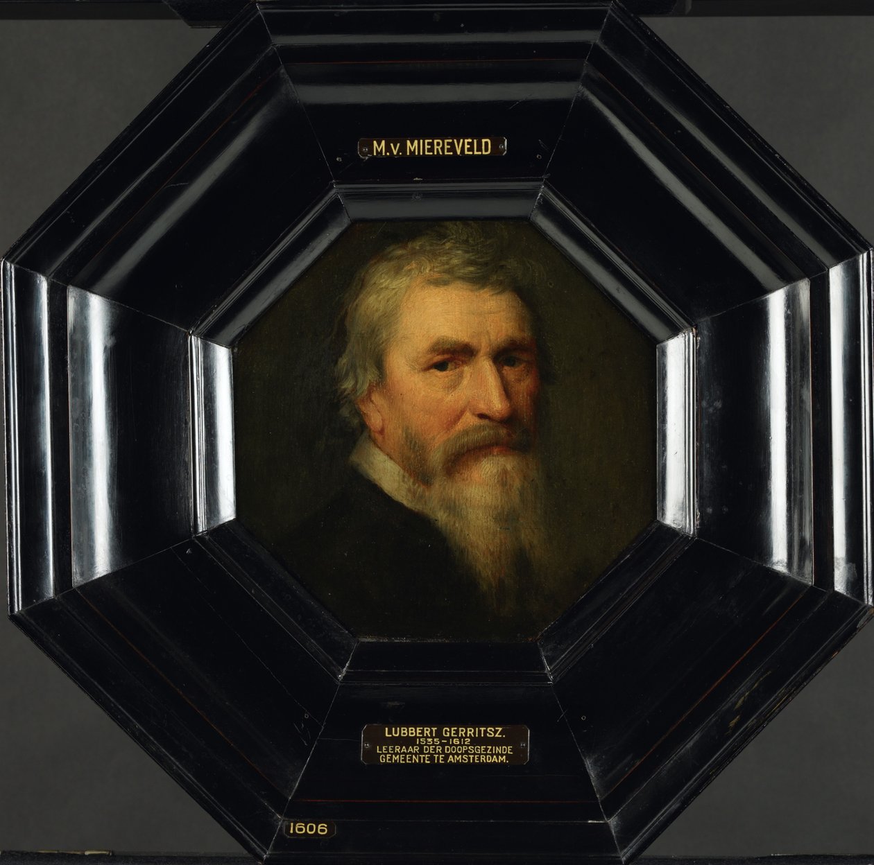 Portrait of Lubbert Gerritsz, c.1607 by Michiel Jansz. van Mierevelt