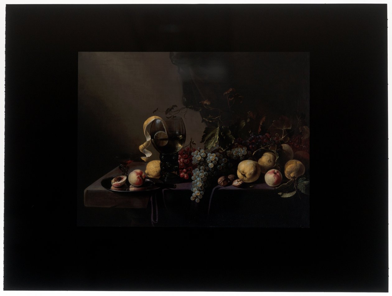 Still Life with Fruits and Grapes by Michiel Simons