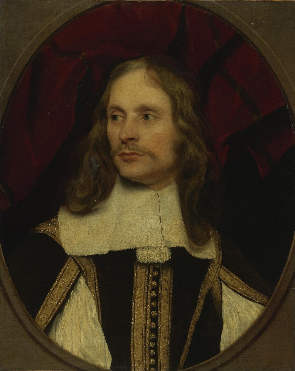 Portrait of an unknown man by Michiel Sweerts