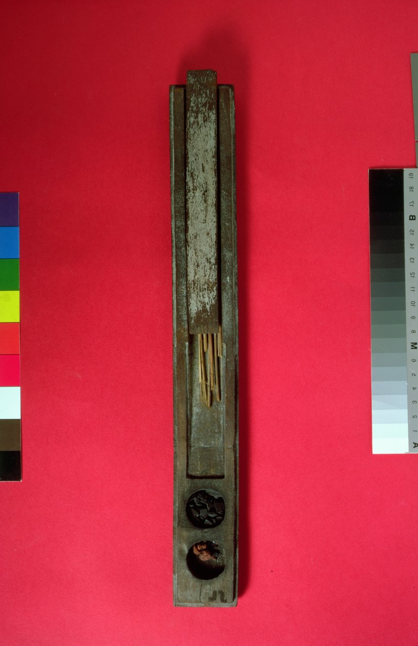 Pen case, from Tomb 75, Beni Hasan, Middle Kingdom, c.2060-1786 BC by Middle Kingdom Egyptian