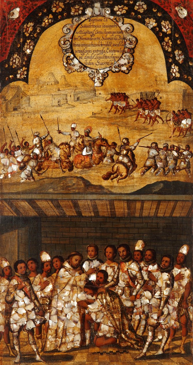 The Conquest of Mexico. Plate XIX by Miguel Gonzales