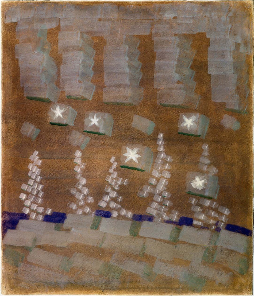 Winter (VIII) by Mikalojus Ciurlionis