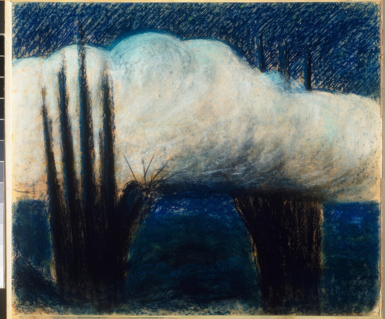 Evening by Mikalojus Konstantinas Čiurlionis