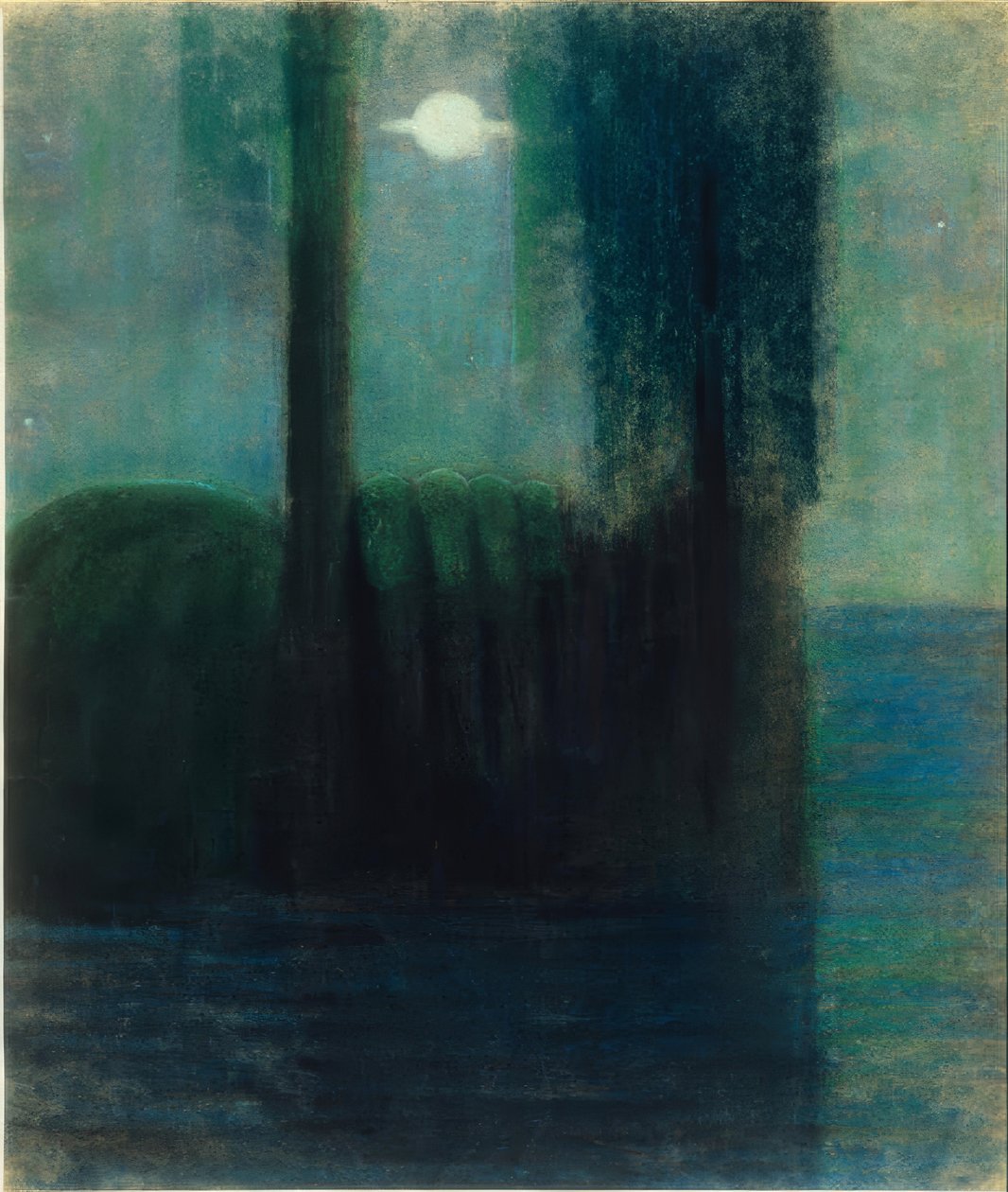 Night by Mikalojus Konstantinas Čiurlionis