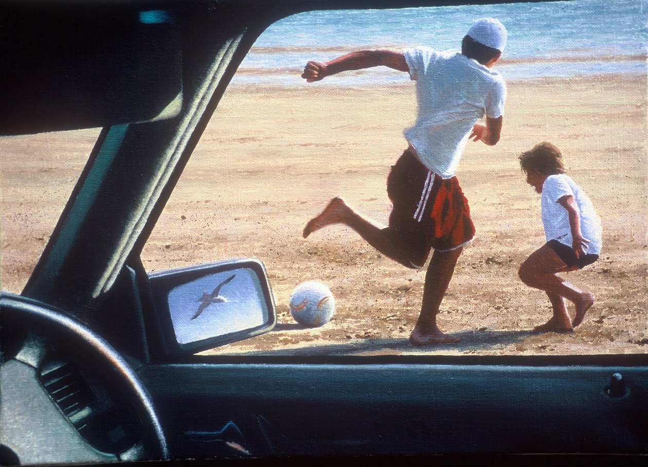 Fun on the Beach by Mike Briscoe