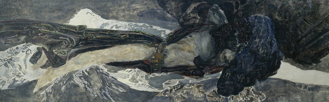 Flying Demon by Mikhail Aleksandrovich Vrubel