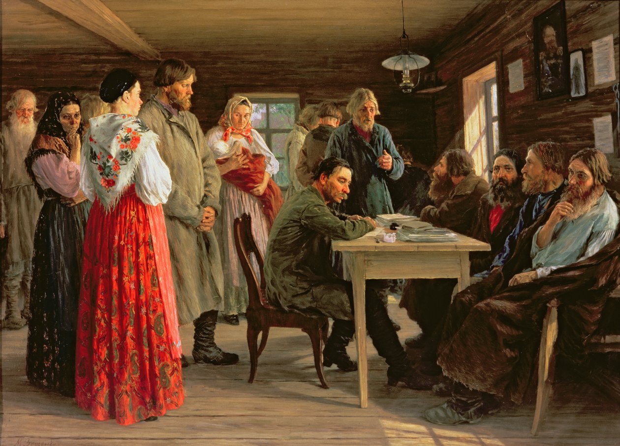 A District Court, 1888 by Mikhail Ivanovich Zoshchenko