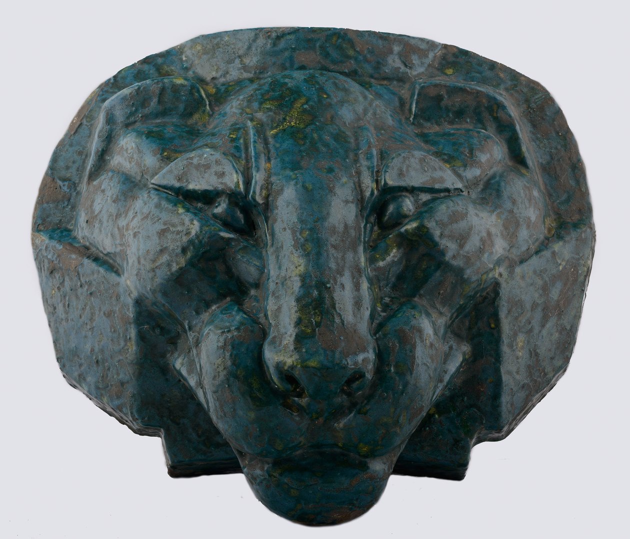 Head of a Lion, 1891 by Mikhail Aleksandrovich Vrubel