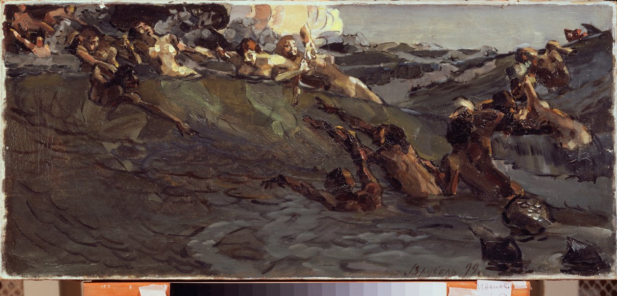 Playing Naiads and Tritons by Mikhail Aleksandrovich Vrubel