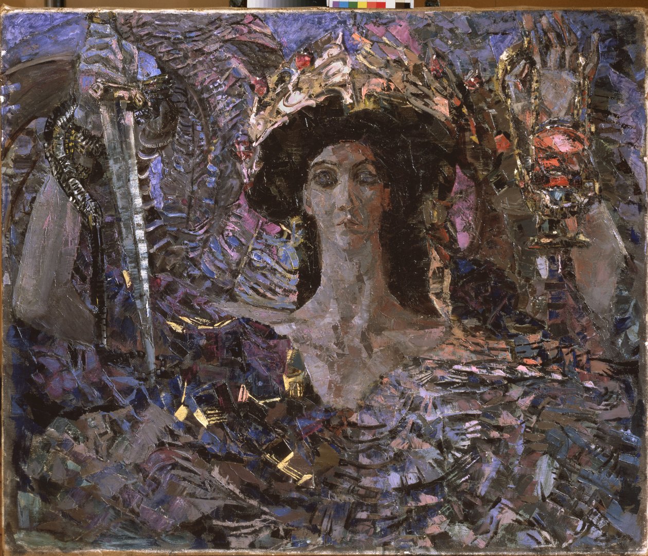 Six-winged Seraphim (Azrael) 1904 by Mikhail Aleksandrovich Vrubel
