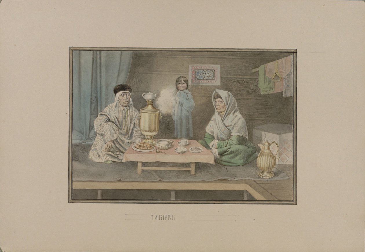 Tatar Women by Mikhail Stepanovich Znamensky