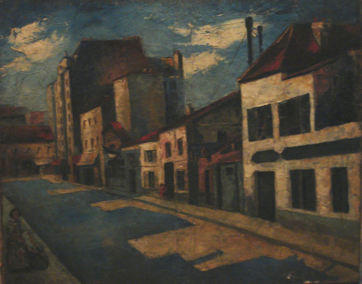 Street Landscape by Mikheil Bilanishvili