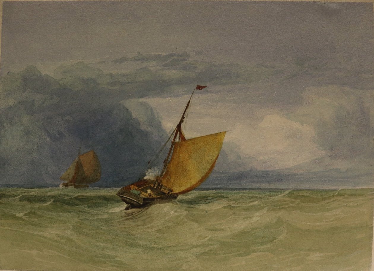 A Gale, Date Unknown by Miles Edmund Cotman