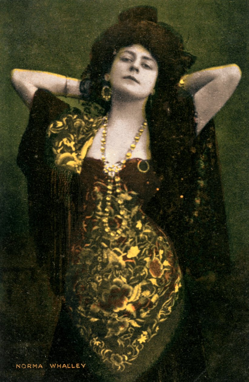Norma Whalley, Australian actress, early 20th century by Miller and Lang