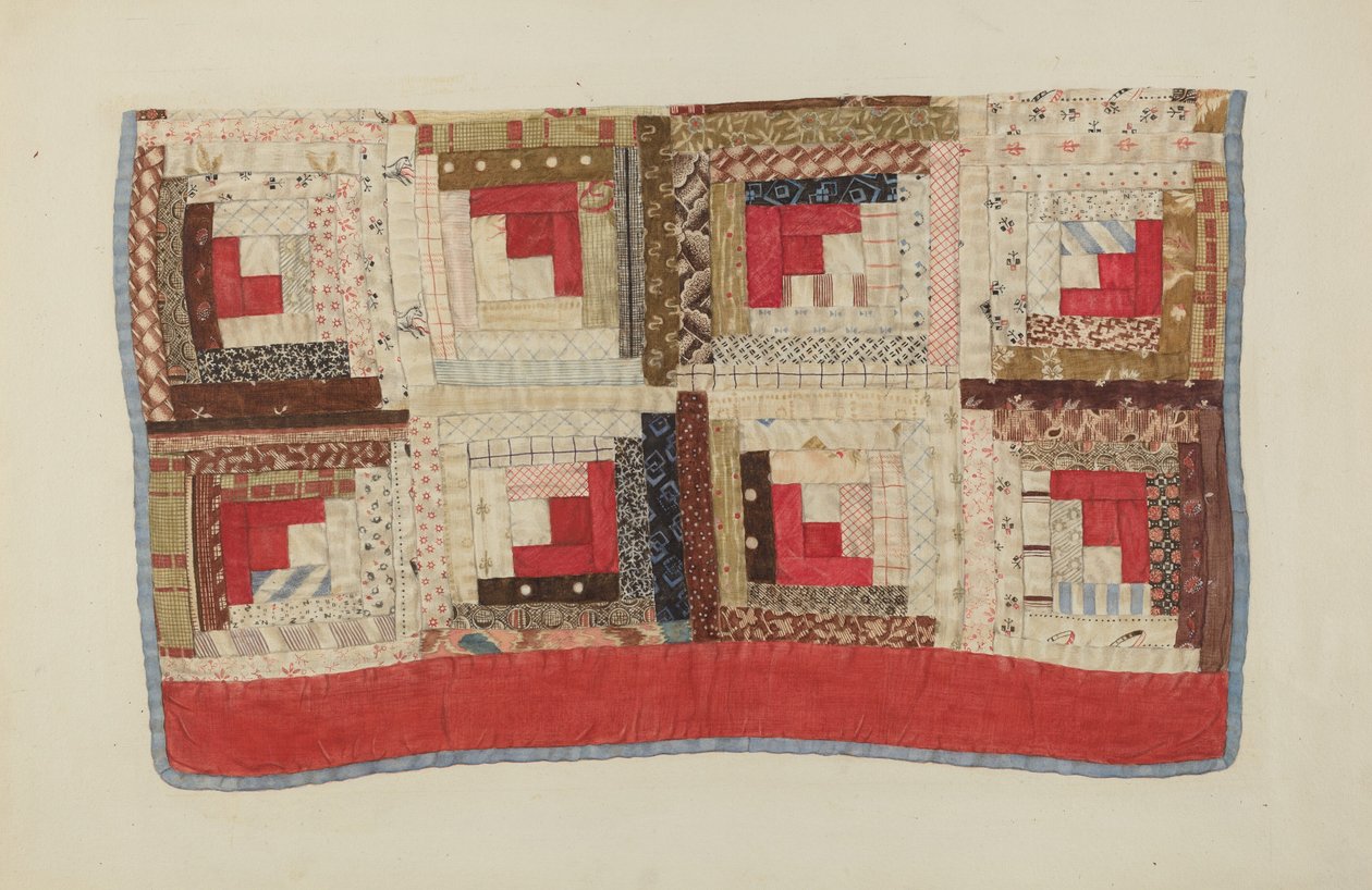Patchwork Bedspread by Mina Greene
