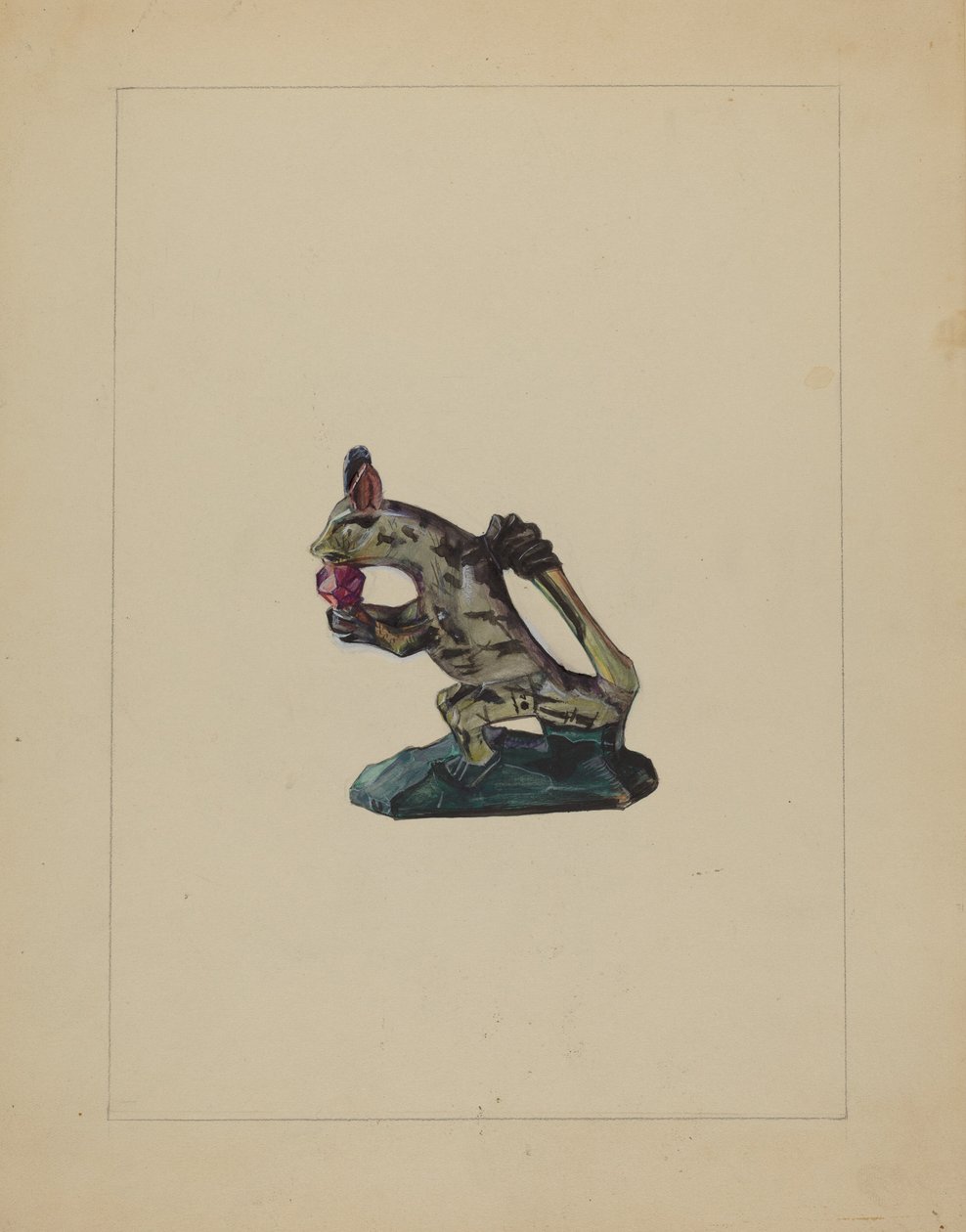 Pa. German Figurine by Mina Lowry