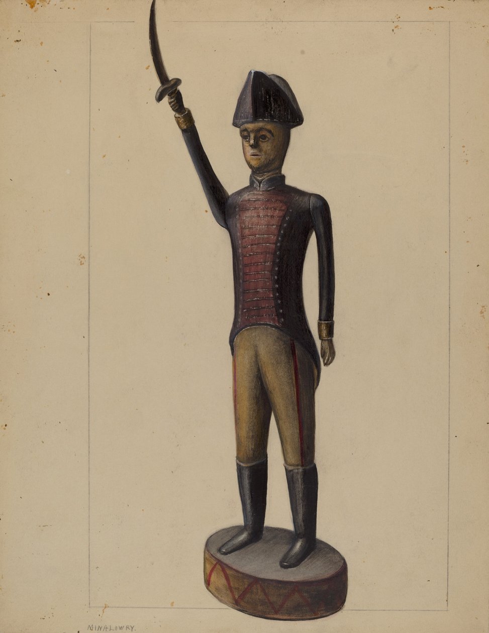 Revolutionary Soldier by Mina Lowry