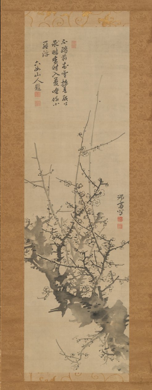 Plum Blossoms by Minagawa Kien