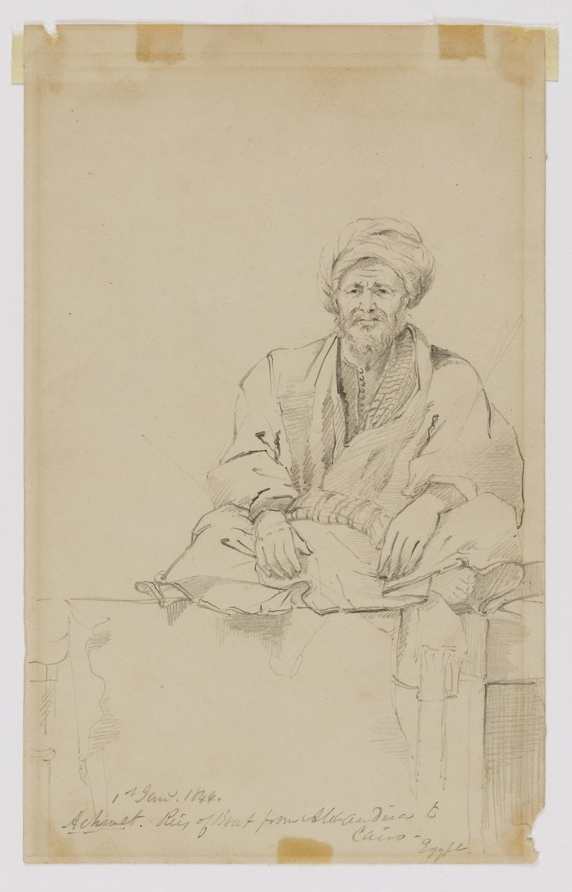 Achmet, Cairo by Miner Kilbourne Kellogg