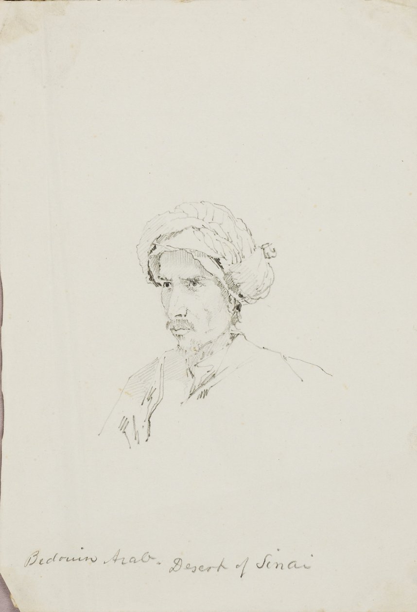 Bedouin Arab, Desert of Sinai by Miner Kilbourne Kellogg