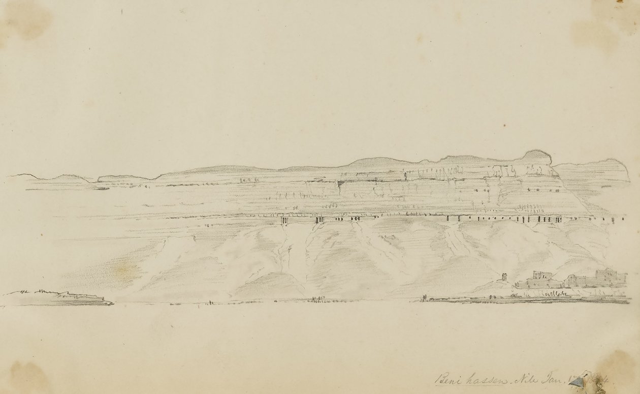 Beni Hasan by Miner Kilbourne Kellogg
