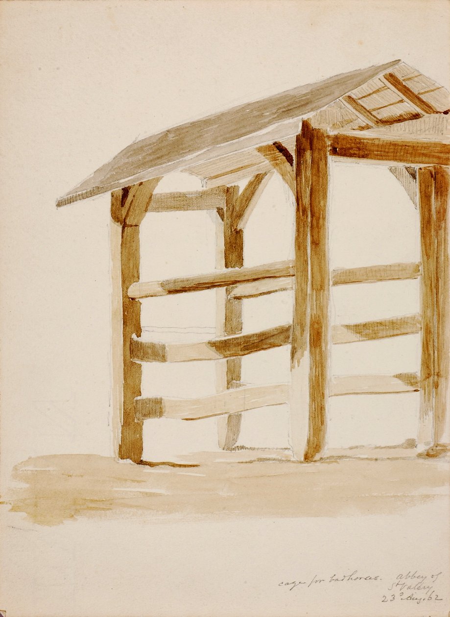 Cage for Bad Horses, St. Valery by Miner Kilbourne Kellogg