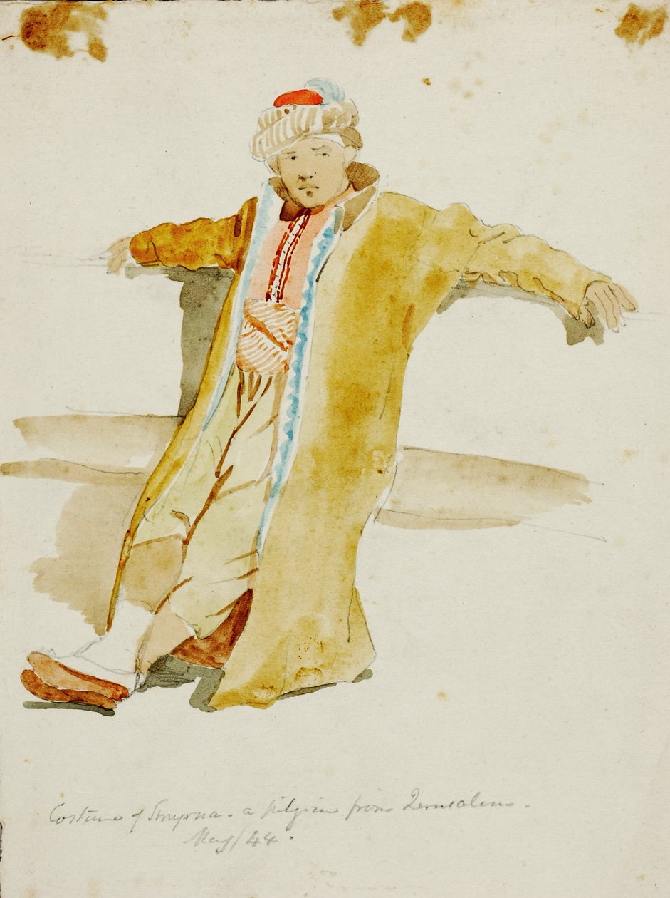Costume at Smyrna, a Pilgrim from Jerusalem by Miner Kilbourne Kellogg