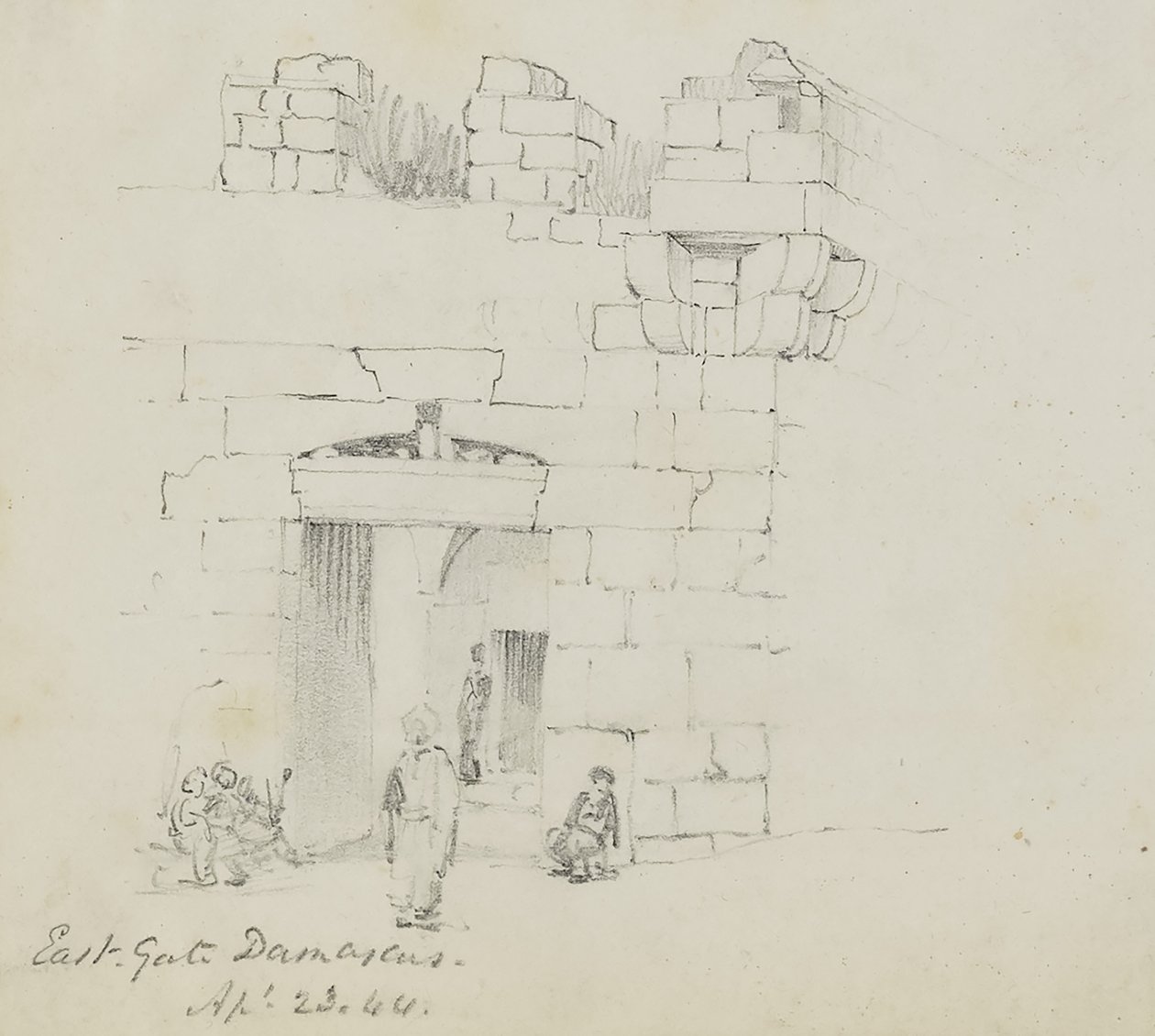 East Gate, Damascus by Miner Kilbourne Kellogg