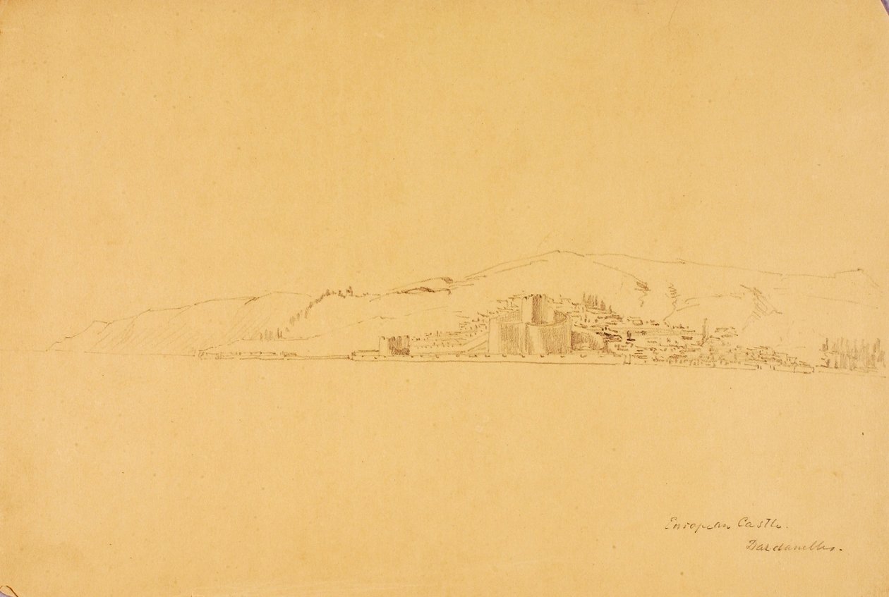 European Castle, Dardanelles by Miner Kilbourne Kellogg