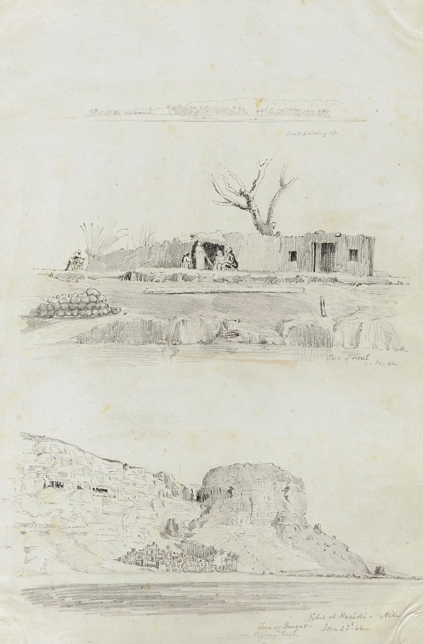 Gebel el Haridi by Miner Kilbourne Kellogg