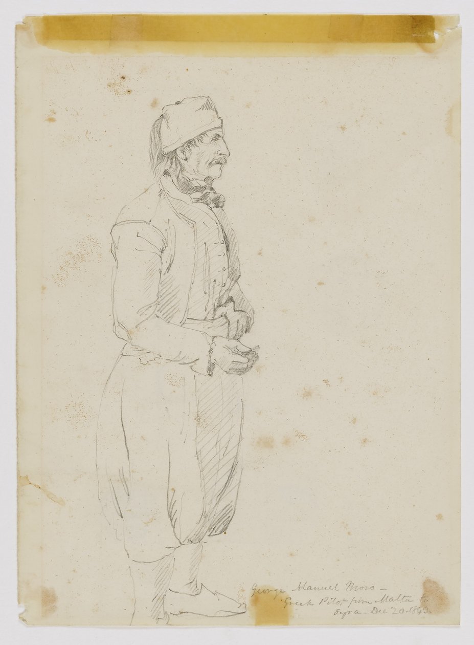 George Manuel Moro, Greek Pilot by Miner Kilbourne Kellogg