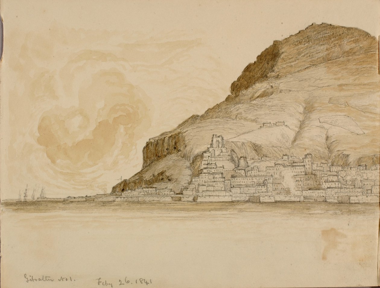 Gibraltar by Miner Kilbourne Kellogg