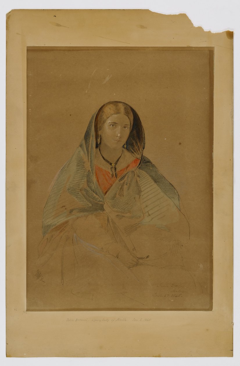 Julia Dreossi, a Young Lady of Malta by Miner Kilbourne Kellogg