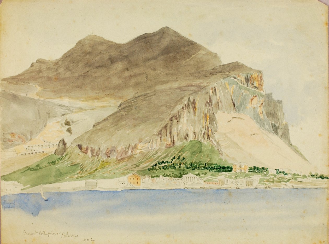 Mount Pellegrino, Palermo by Miner Kilbourne Kellogg
