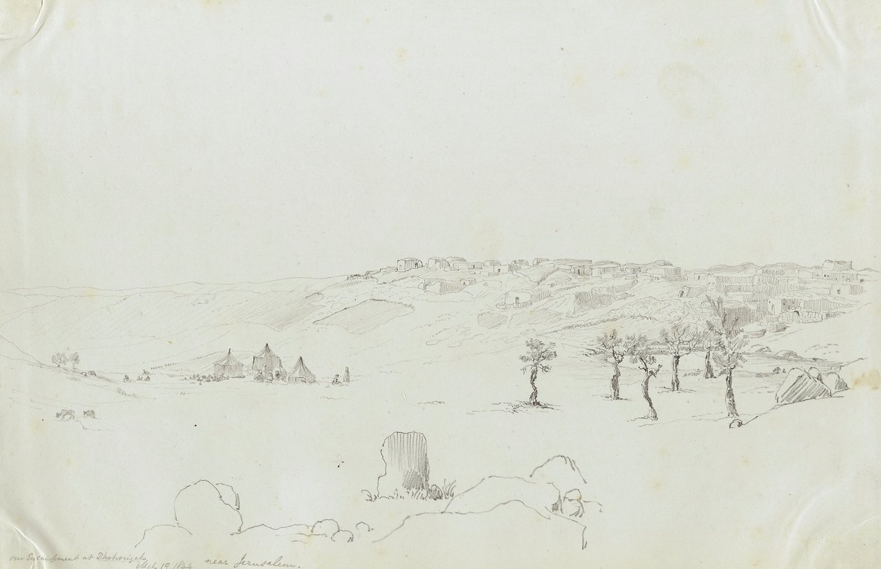 Near Jerusalem by Miner Kilbourne Kellogg