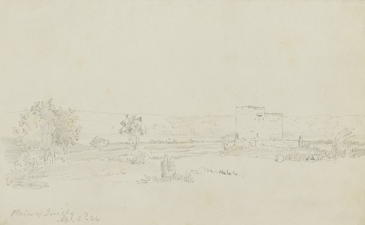 Plain of Jericho, Jerusalem by Miner Kilbourne Kellogg