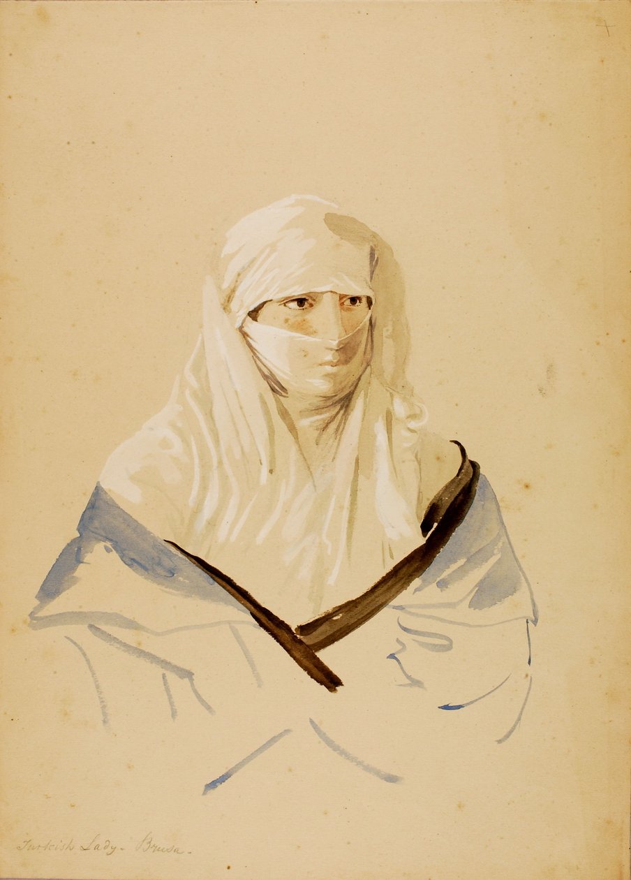 Turkish Lady of Bursa by Miner Kilbourne Kellogg