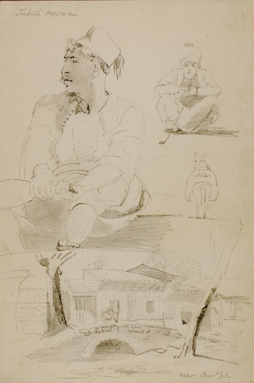 Turkish Oarsman by Miner Kilbourne Kellogg