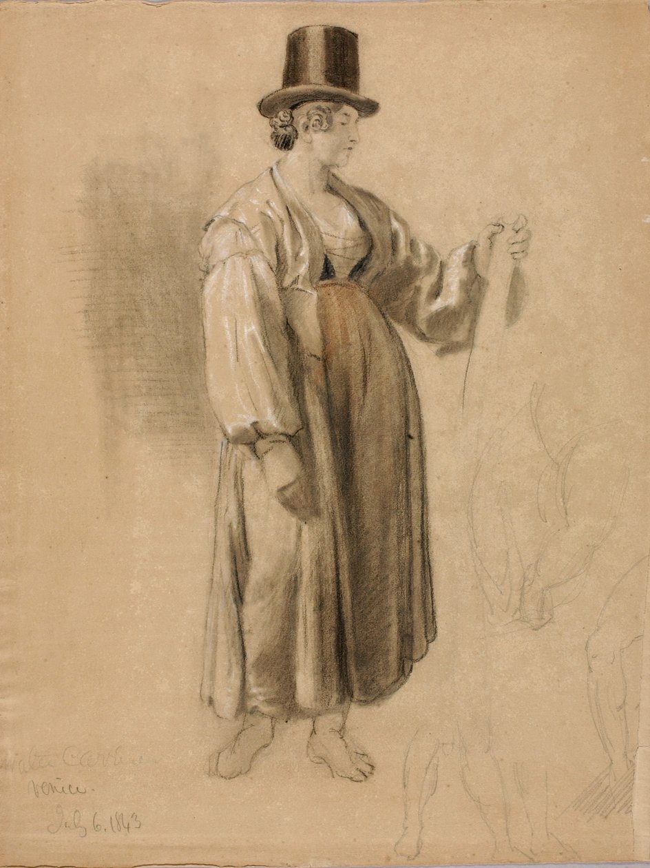Water Carrier, Venice by Miner Kilbourne Kellogg