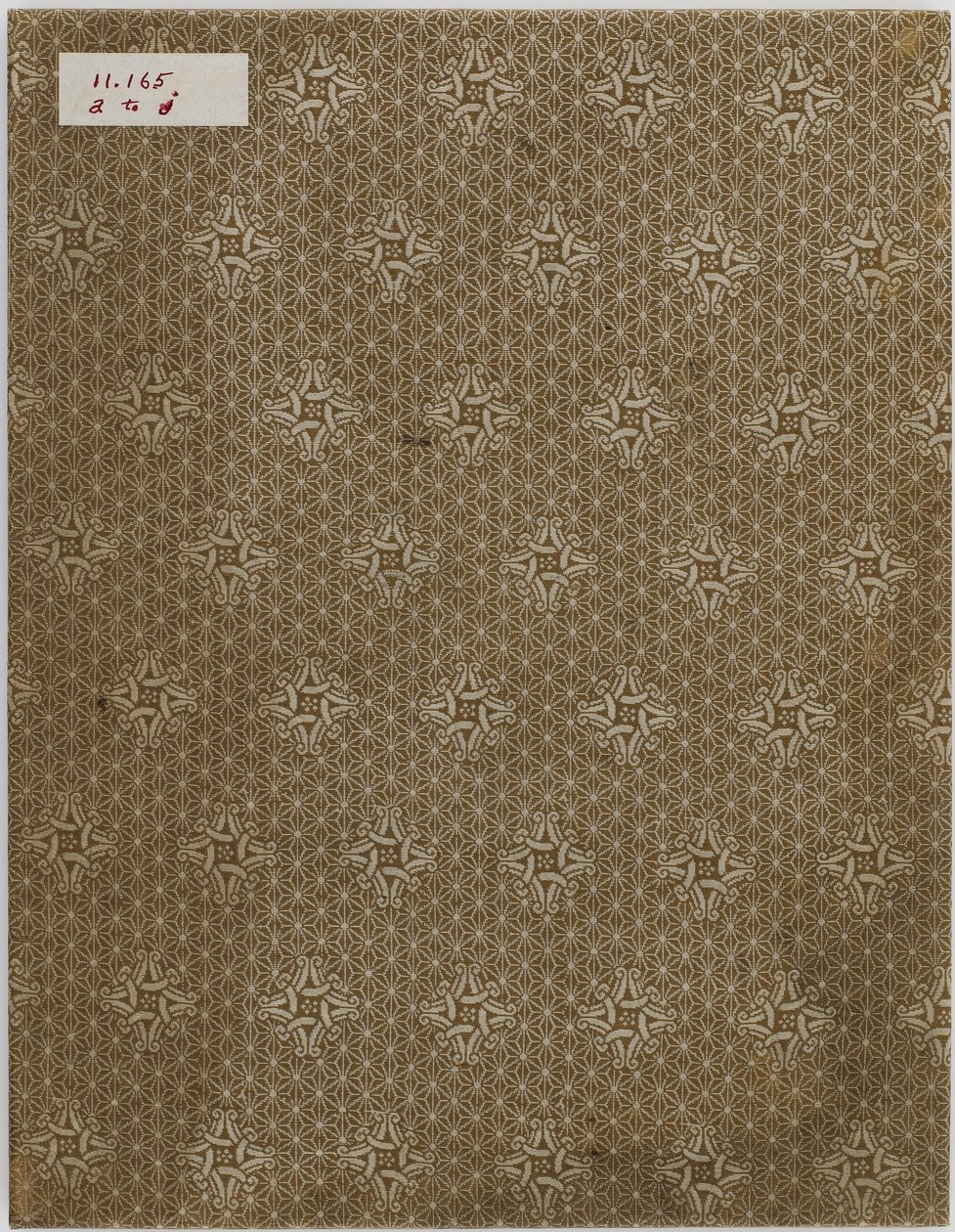 Cover of an album of ten pictures of birds and flowers by Ming Dynasty Chinese School