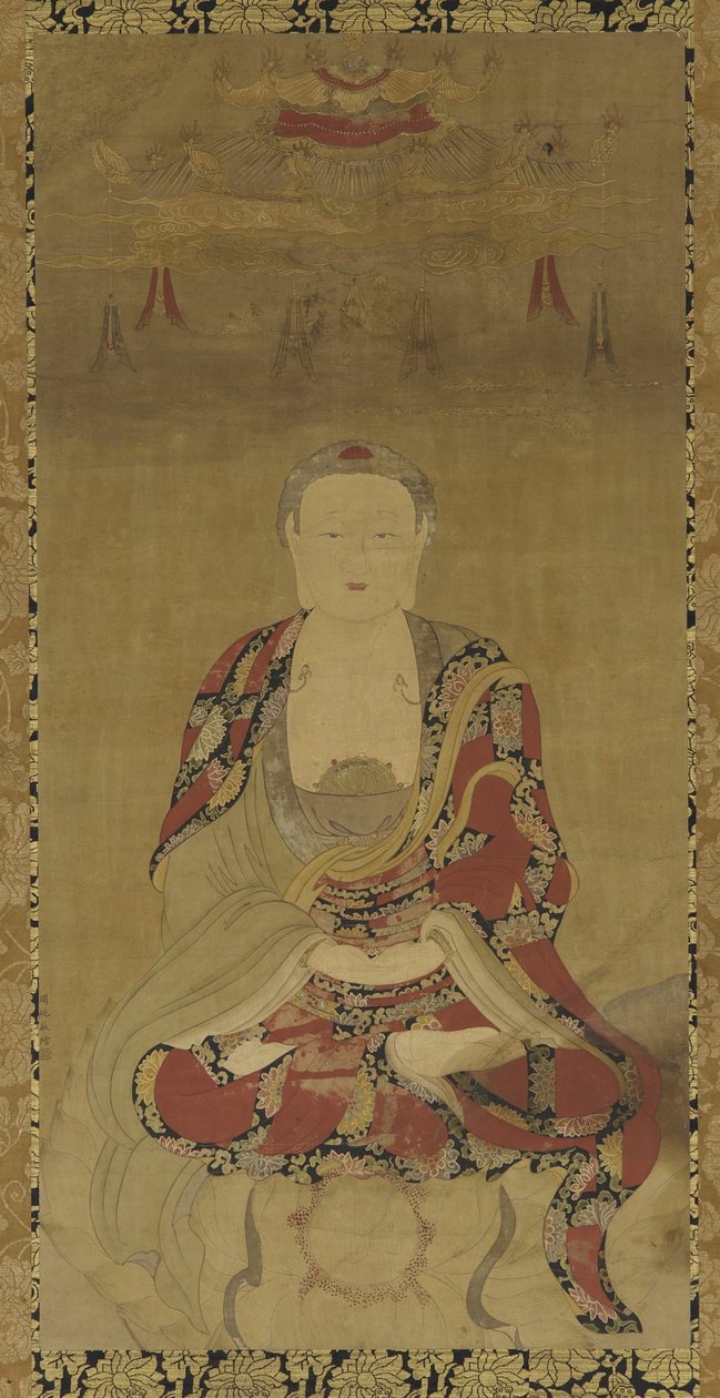 Dhyani Buddha by Ming Dynasty Chinese School
