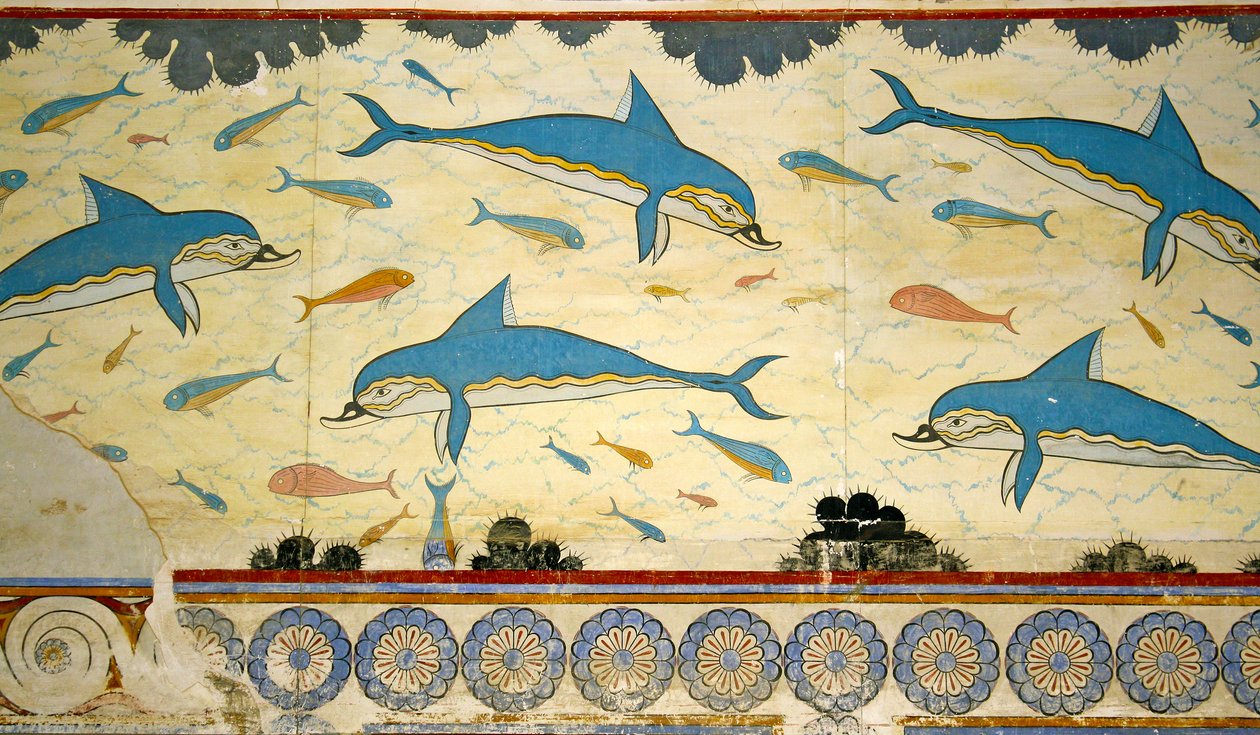 The Dolphin Fresco in the Queen