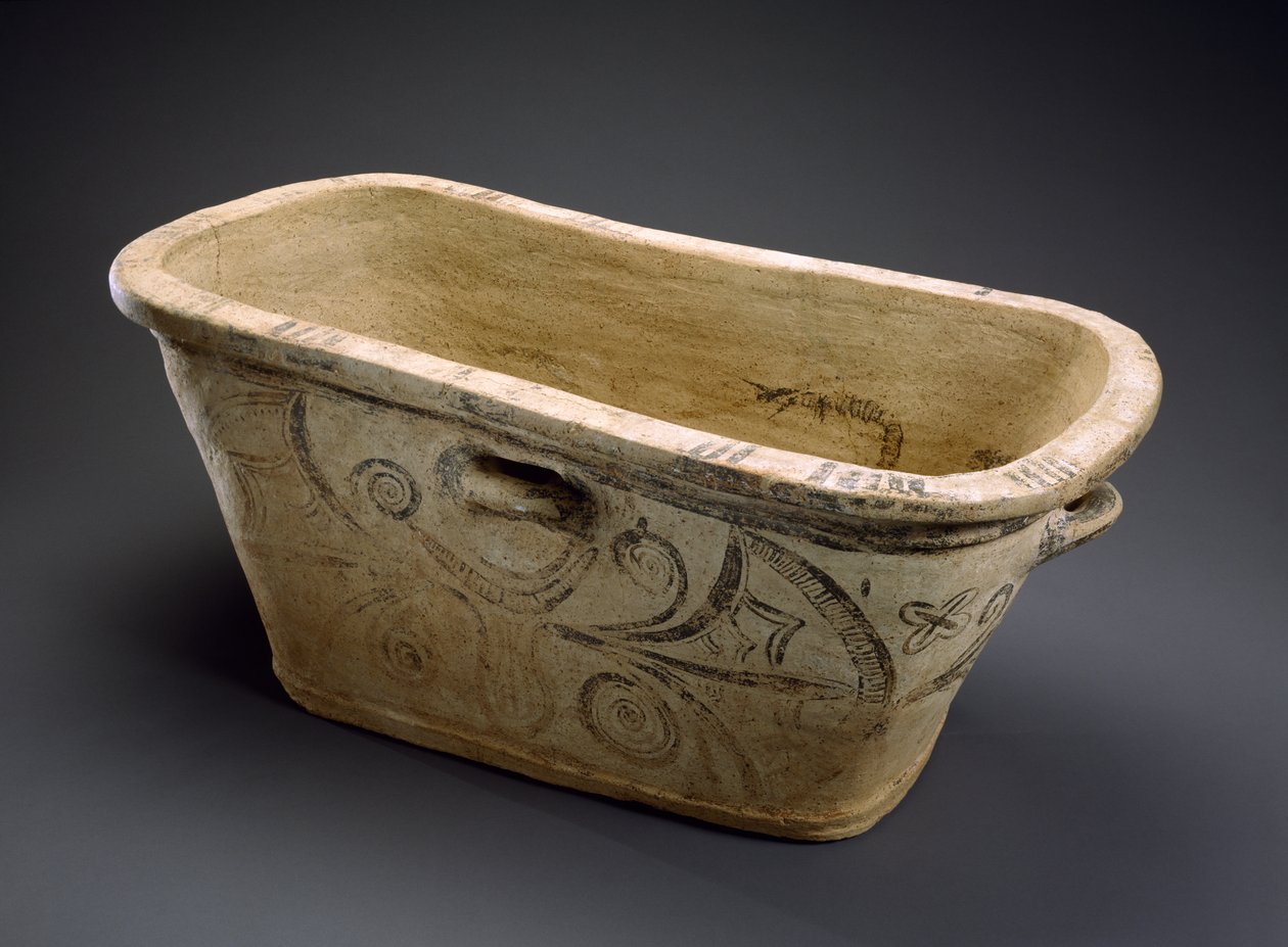 Larnax (Bathtub and Coffin) or "Ash Chest" by Minoan