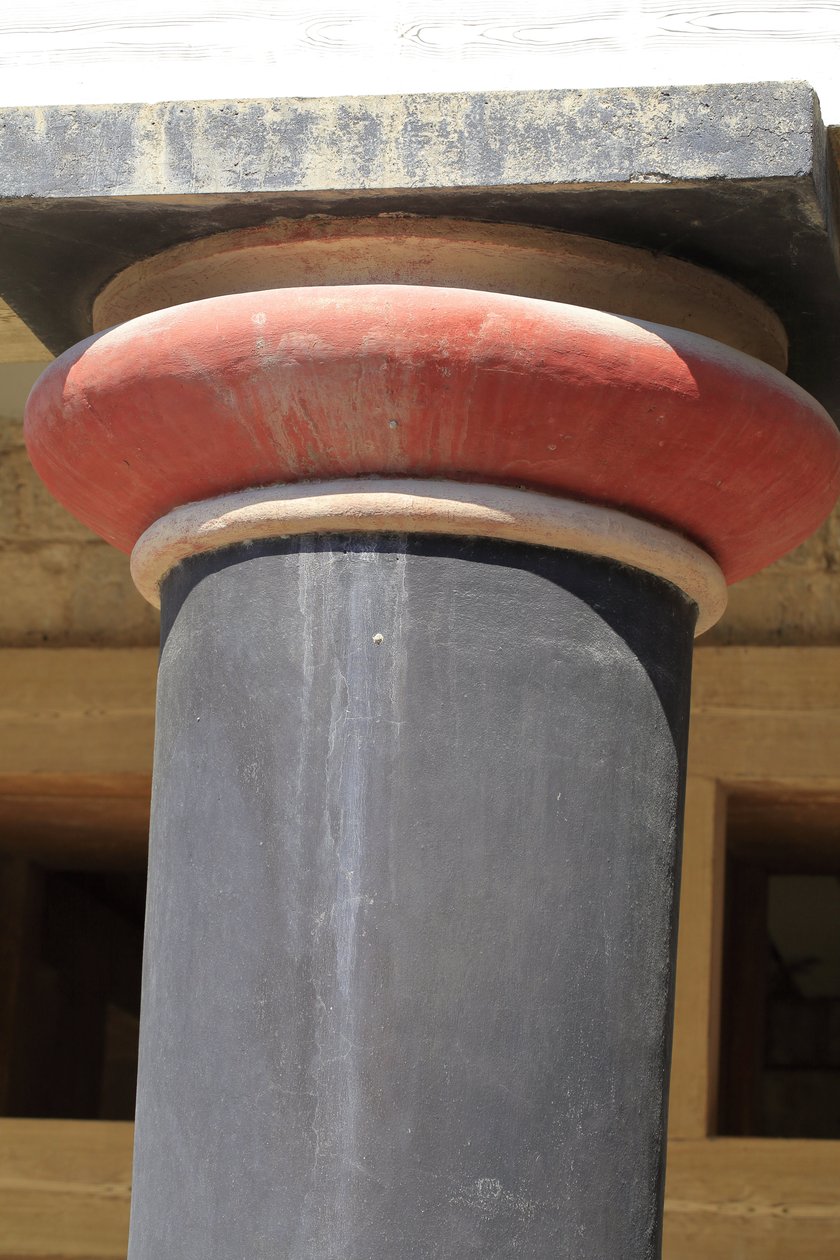 Minoan Archeological Site of Knossos (detail) by Minoan
