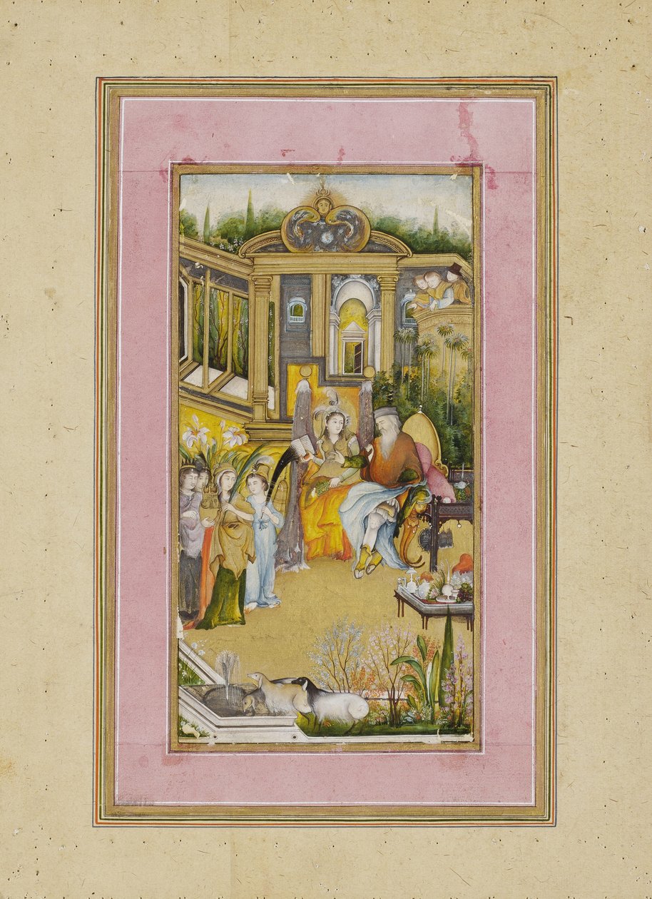 Solomon and the Queen of Sheba by Mir Kalan Khan