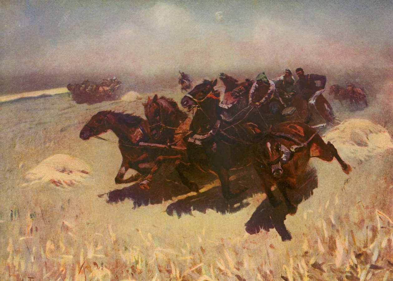 Tachanka by Mitrofan Borisovic Grekov