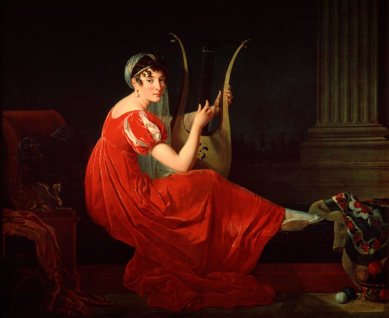 Portrait of Josephine Budayevskaya by Mlle Riviere