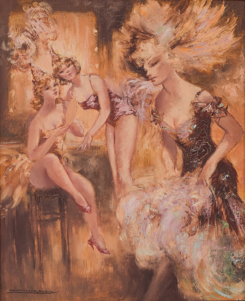 Cabaret Dancers by Modern Decorative