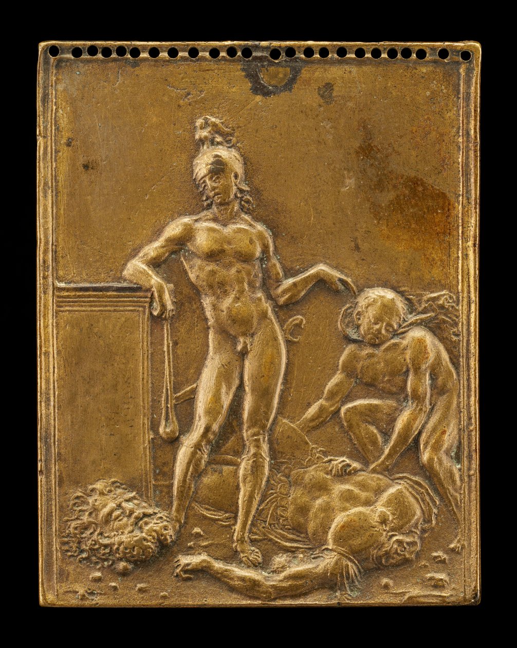 David Triumphant over Goliath, 1507 or before by Moderno